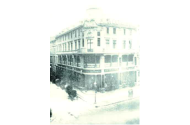 Das Geschäftshaus des Unternehmens von Heinrich Weltmann in Berlin.